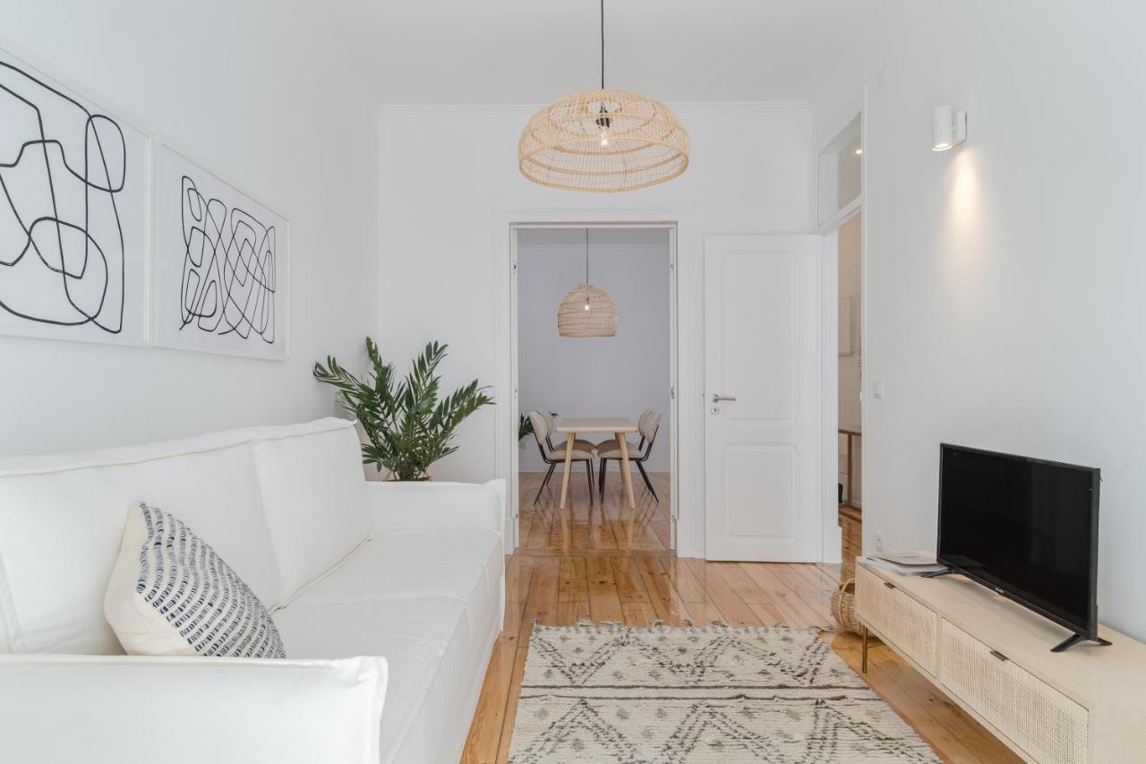 Casa Boma Lisboa - Brighting And Charming Apartment - Lapa VI Eksteriør billede